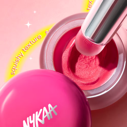 Nykaa Cosmetics Whipped Blurring Multi-use Blush Pot For Lips Cheeks & Eyes (4g)