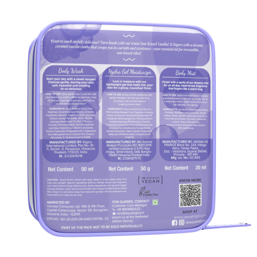 Aqualogica Refresh+ Body Care Set- Sun Kissed Vanilla