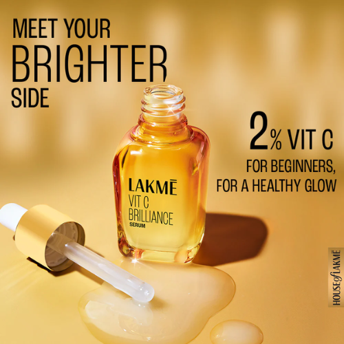 Lakmé 9to5 Vitamin C+ Serum – Brightening & Anti-Dullness Daily Serum | 15 ml