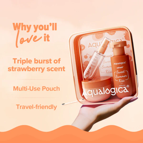Aqualogica Refresh+ Body Care Set - Sweet Summer Kiss