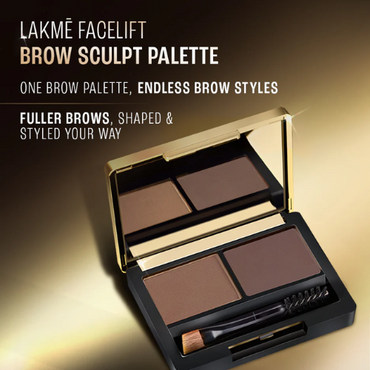 Lakmē Facelift Brow Sculpt Palette - Professional Eyebrow Makeup