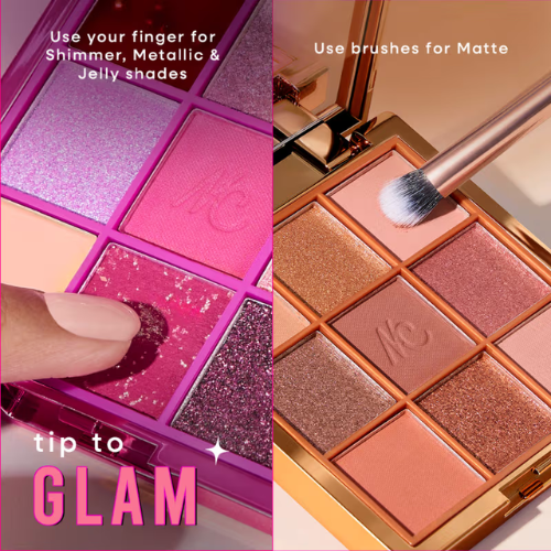 Nykaa Cosmetics Eye Go Pink 9 in 1 Highly Blendable Eyeshadow Palette (9g)
