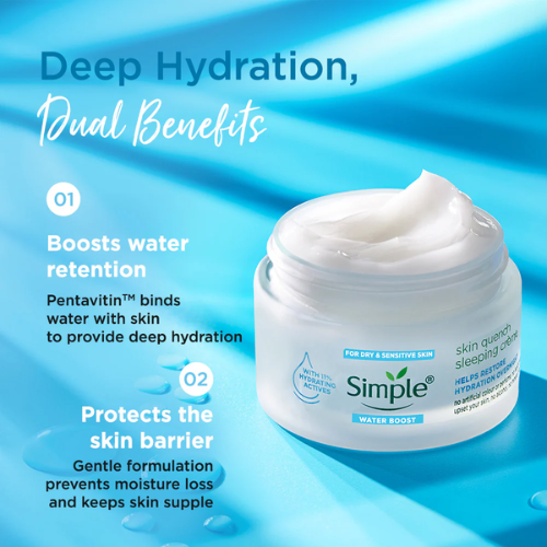 Simple Skin Quench Sleeping Crème 40g