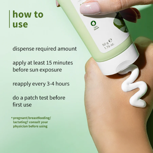 Plum Green Tea & Zinc Super-Matte SPF 50 Sunscreen Gel for Oily Skin