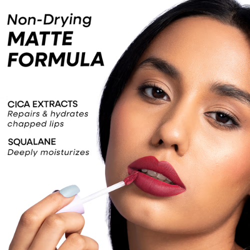 Nykaa Superlight Lip Cloud Airy Mousse Matte Liquid Lipstick for Lip & Cheek (5ml)