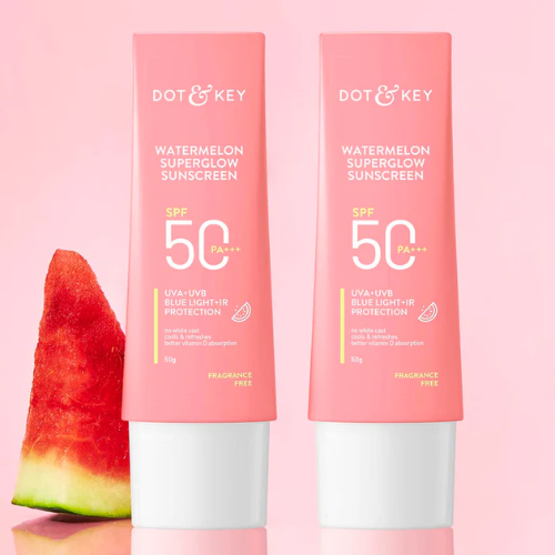 Dot & Key SPF 50+ Watermelon Sunscreen 50g-Pack of 2 100g