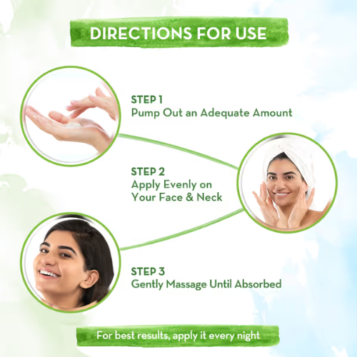 Mama Earth Rice Night Cream With Rice Water & Niacinamide for Glass Skin - 50 g