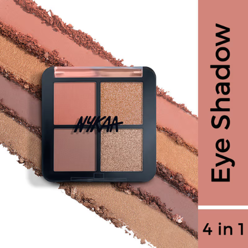 Nykaa Cosmetics Eyes On Me! 4 in 1 Quad Eyeshadow Palette - 5g
