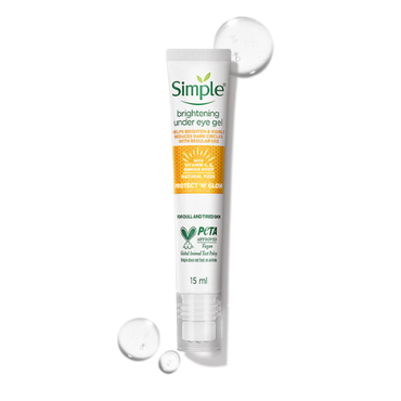 Simple Brightening Under Eye Gel 15ml