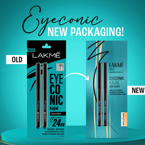 Lakmē 9 to 5 Eyeconic Kajal Twin Pack - Long-Wear Eye Makeup
