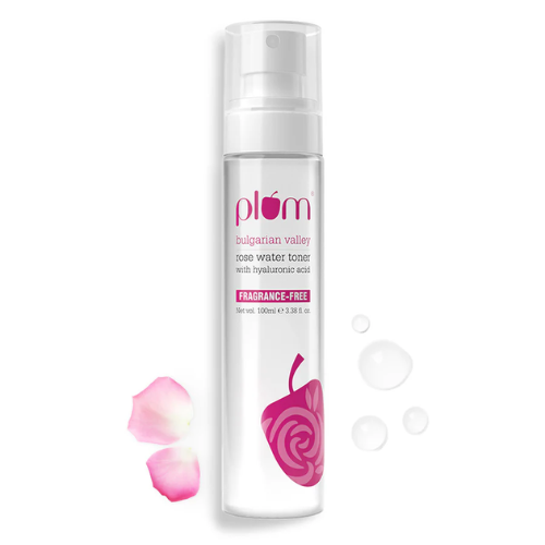 Plum Bulgarian Valley Rose Water Toner for Tighter Pores 100ml