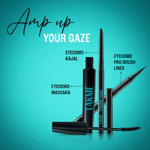Lakmē 9 to 5 Eyeconic Kajal Twin Pack - Long-Wear Eye Makeup