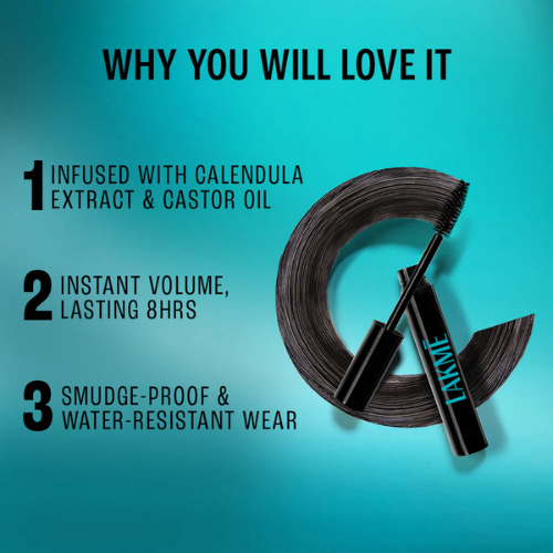 Lakmē Eyeconic Volumizing Mascara 8.5ml - Dramatic Volume Mascara
