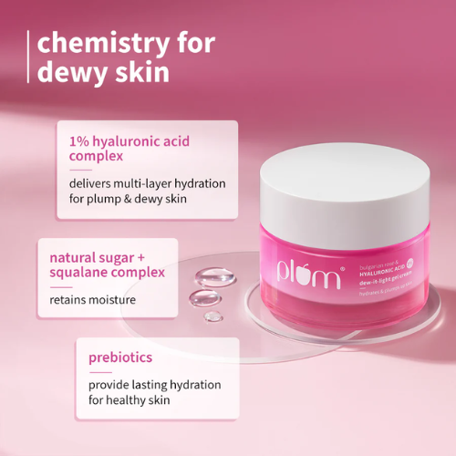 Plum Bulgarian Rose and 1% Hyaluronic Acid Cream 50g