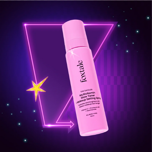 Foxtale Glow Toner + Setting Spray | Hydrate & Set Makeup