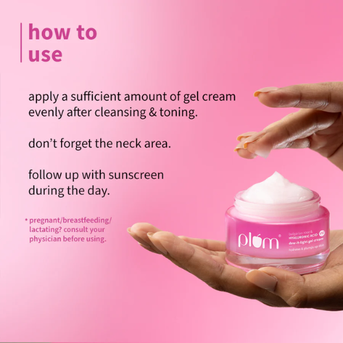 Plum Bulgarian Rose and 1% Hyaluronic Acid Cream 50g