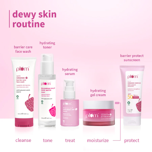 Plum Bulgarian Rose and 1% Hyaluronic Acid Cream 50g