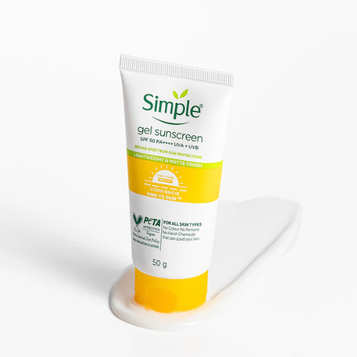 Simple Kind to Skin Gel Sunscreen SPF 50 PA++++