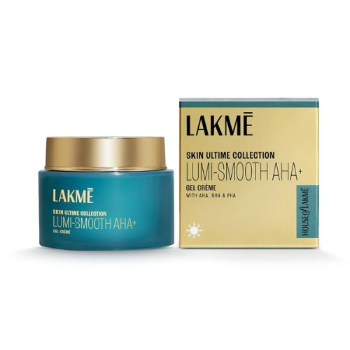 Lakmé Lumi Smooth Cream – AHA+BHA+PHA+B3 Complex for Brightening & Smooth Skin | 50 g