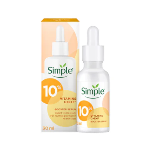 Simple 10% Vitamin C+E+F Booster Serum - 15ml