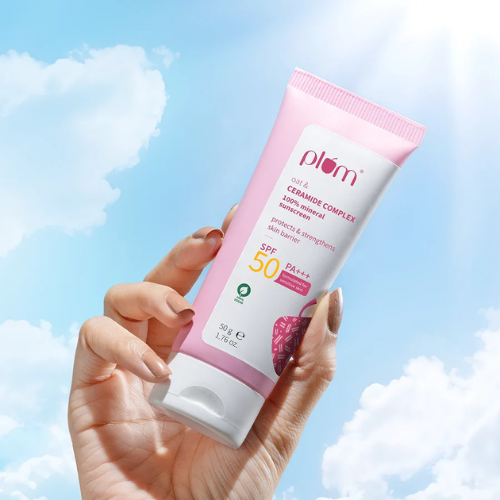 Plum Oat & Ceramide Complex 100% Mineral Sunscreen 50g