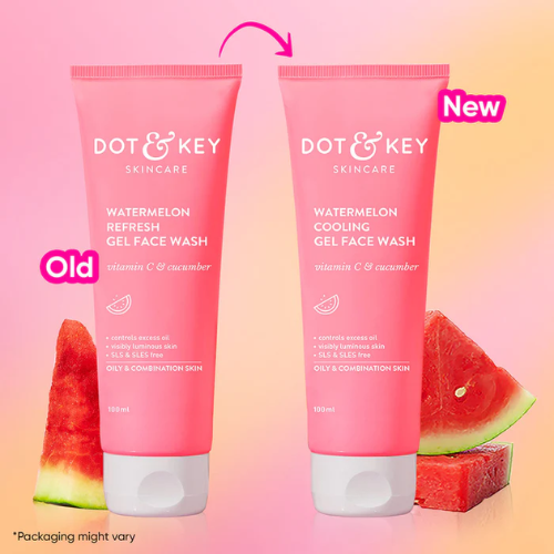 Dot & Key Watermelon Gel Face Wash(100g), Pack of 2