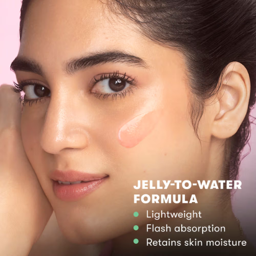 Nykaa Naturals Glow Brightening Niacinamide & Waterlily Face Serum Jelly with Squalane (30ml)