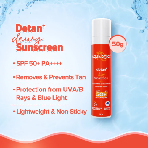 Aqualogica Detan+ Brighter Skin Combo