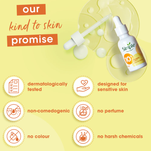 Simple 10% Vitamin C+E+F Booster Serum - 15ml