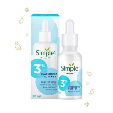 Simple 3% Hyaluronic Acid + Vit B5 Serum
