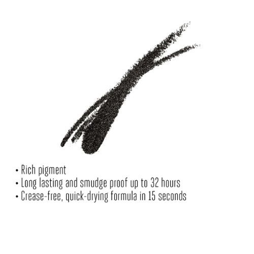 Lakmē Glitterati Gel Eye Pencil Mysterious Black - Shimmering