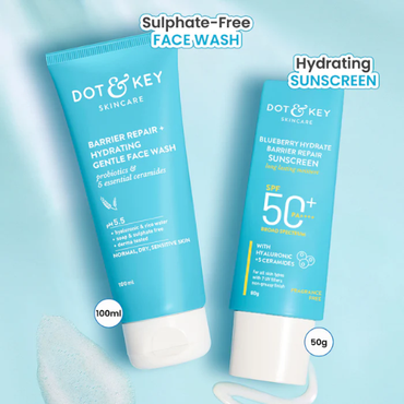Dot & Key Cleanse + Protect Skincare Combo 180ml