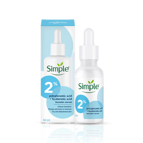 Simple 2% Hyaluronic Acid + Polyglutamic Acid Booster Serum