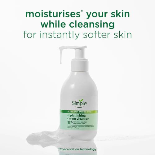 Simple Replenishing Cream Cleanser - 150ml