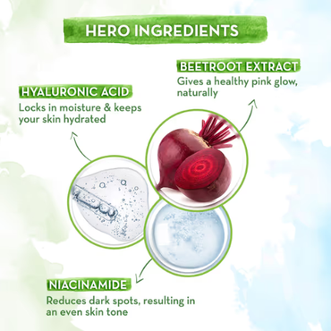 Mama Earth Beetroot Daily Glow Face Cream With Beetroot & Hyaluronic Acid - 80 g