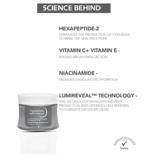 Bioderma Pigmentbio Night Renewer | Brightening Overnight Cream