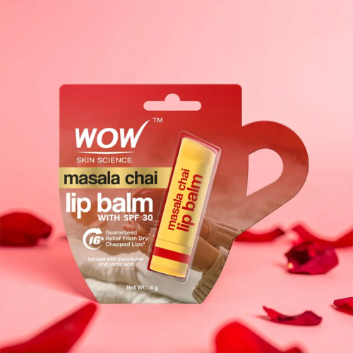 WOW Masala Chai Lip Balm | 4 g