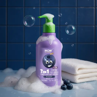 3-in-1 Tip to Toe Wash – Kids Shampoo + Conditioner + Body Wash | 300 ml