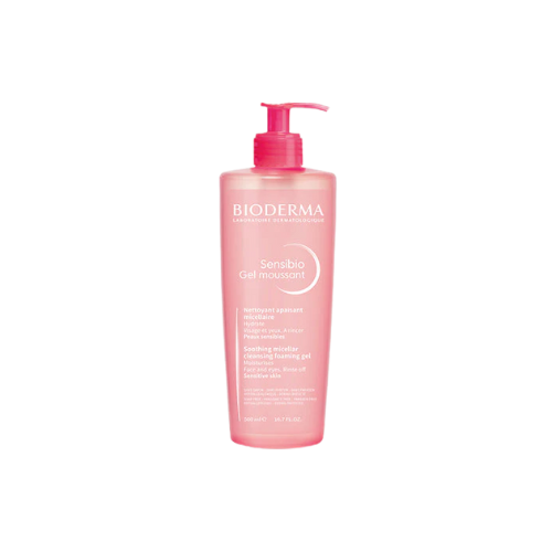Bioderma Sensibio Gel Moussant | SLS-Free Micellar Cleanser with Vitamin E