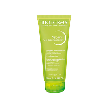 Bioderma Sébium Gel Moussant Actif | Cleanser with Salicylic & Glycolic Acid