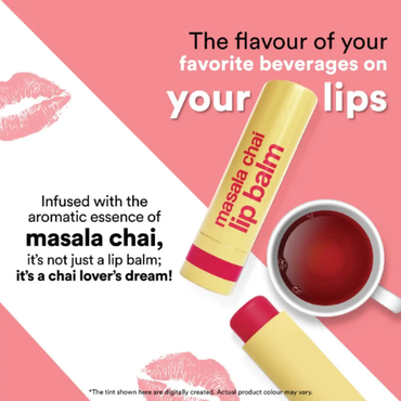 WOW Masala Chai Lip Balm | 4 g