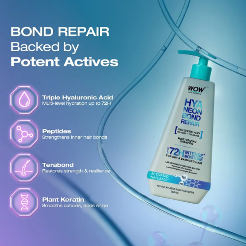 WOW Hyaneon Bond Repair Moisturizing Shampoo | 250 ml