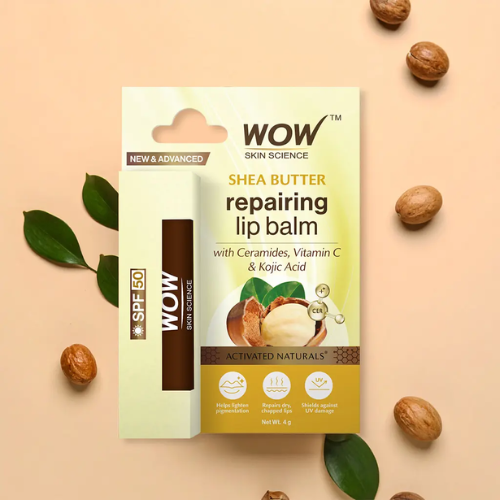WOW Shea Butter & Ceramides Repairing Lip Balm with SPF 50