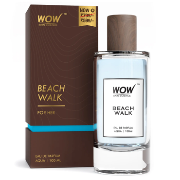 WOW Beach Walk – Aqua Eau De Parfum | Luxury Perfume For Her | 100 ml