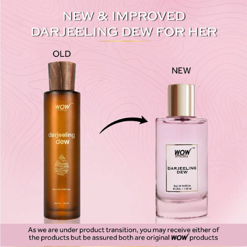 WOW Darjeeling Dew – Floral Eau De Parfum | Long Lasting Luxury Perfume For Her