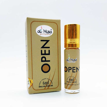 Al-Hiza Open Attar – 6ml Roll-On | Refreshing & Versatile Concentrated Perfume Oil