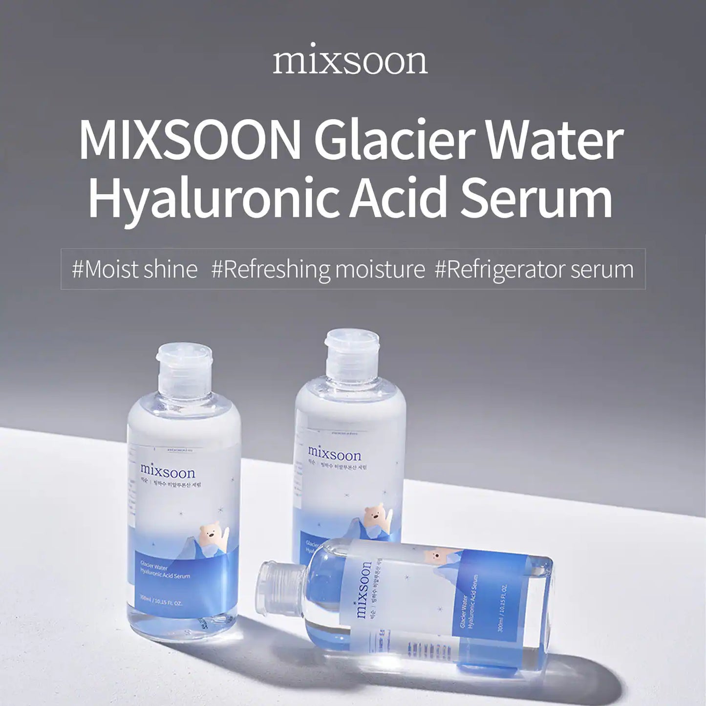 Mixsoon Glacier Water Hyaluronic Acid Serum (300 ml)