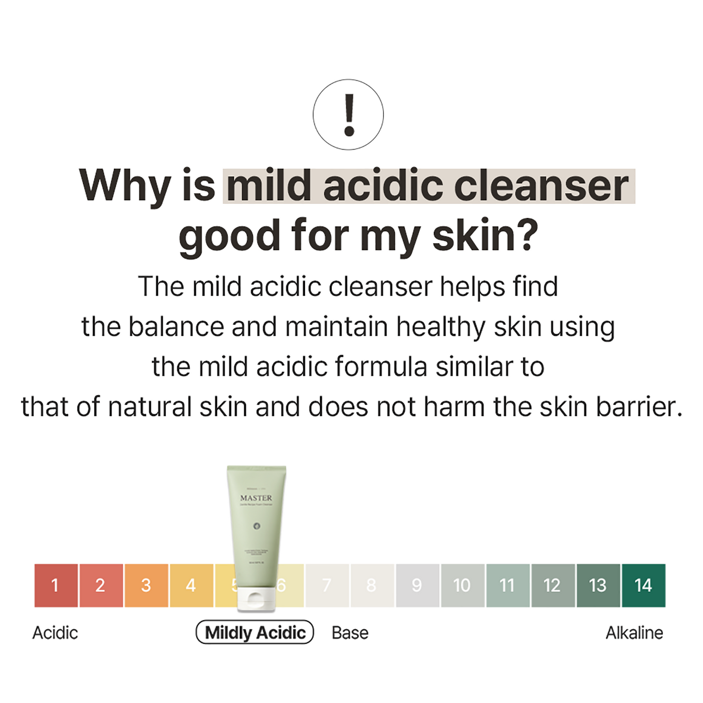Mixsoon Master Gentle Recipe Foam Cleanser (150 ml)