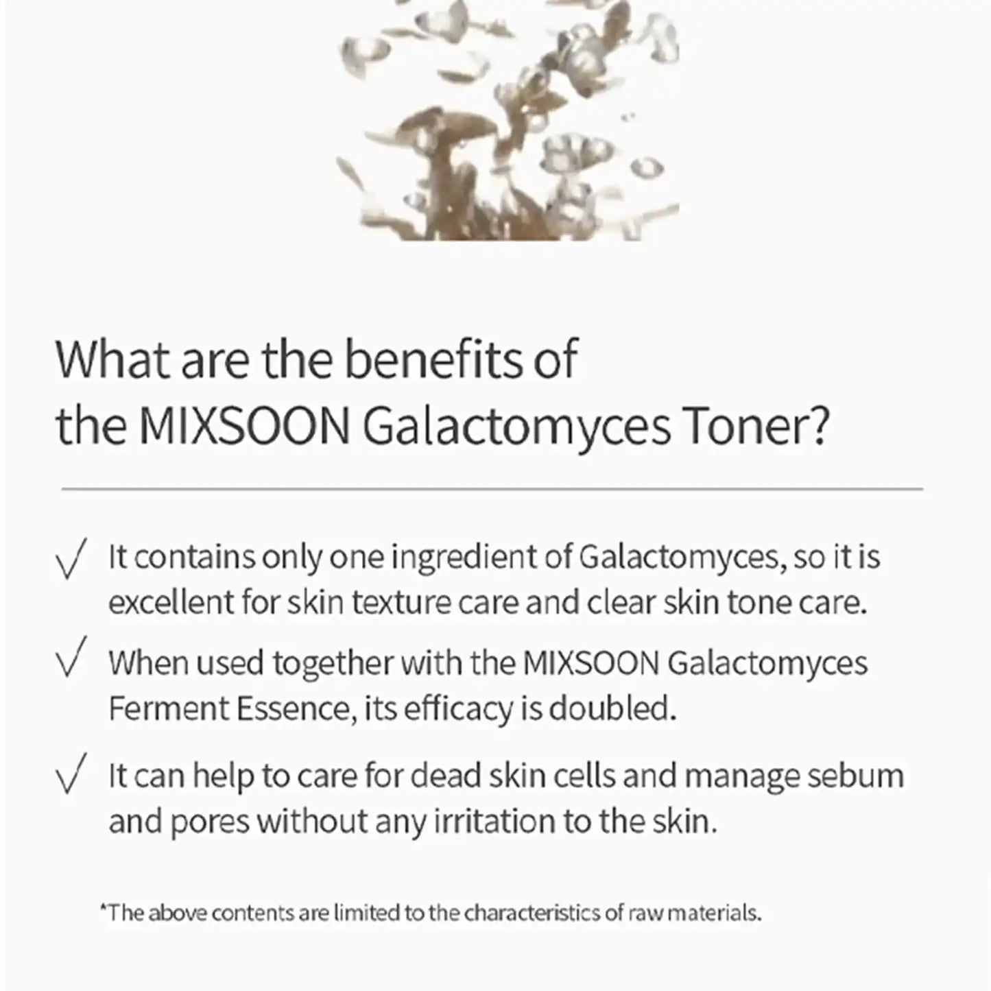 Mixsoon Galactomyces Ferment Essence (100 ml)