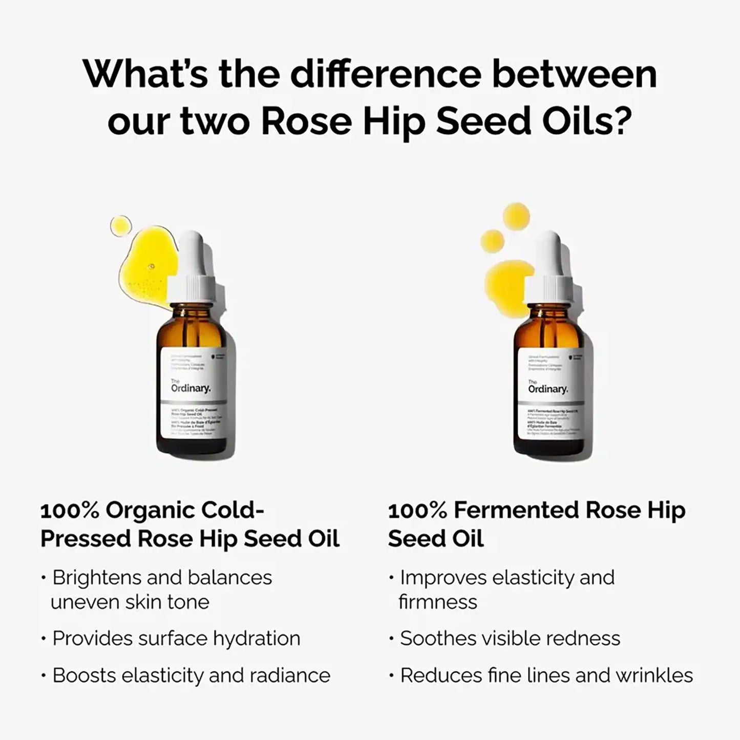 The Ordinary 100% Organic Cold-Pressed Rose Hip Seed Oil (30 ml)